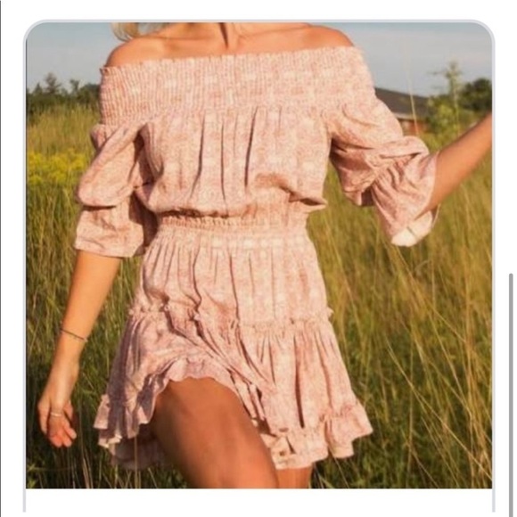 Misa Darla Mini Dress in Washed Tile NWT! New with Tags! - Picture 4 of 16